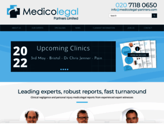 medicolegal-partners.com screenshot