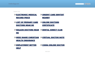 medicology.com screenshot