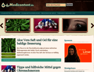 medicontent.de screenshot