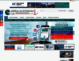 medicosdeelsalvador.com screenshot