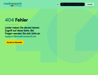 medicosearch.ch screenshot