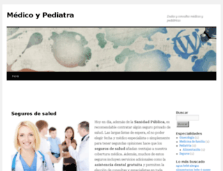 medicoypediatra.com screenshot