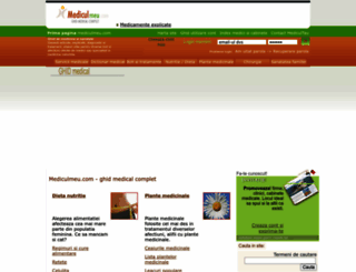 mediculmeu.com screenshot