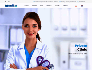 medicus.ie screenshot