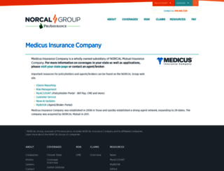medicusinsurance.com screenshot