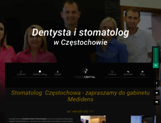 medidens.pl screenshot