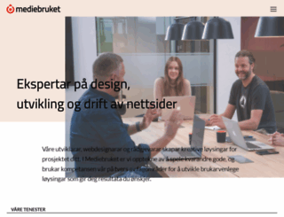 mediebruket.no screenshot