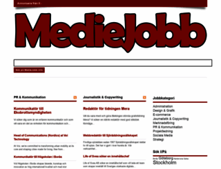 mediejobb.info screenshot