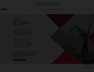 medienagentur-werner.de screenshot