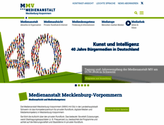 medienanstalt-mv.de screenshot