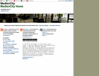 mediencity.de screenshot