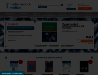 medienservice-medizin.de screenshot