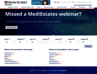 mediestates.co.uk screenshot