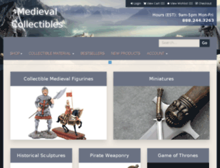 medieval-collectibles.com screenshot