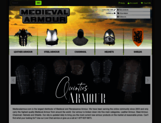 medievalarmour.com screenshot