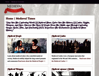 medievalchronicles.com screenshot