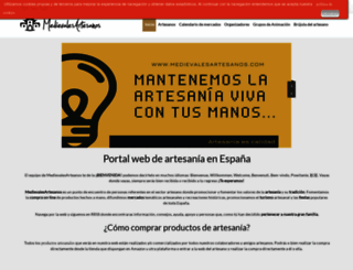 medievalesartesanos.com screenshot