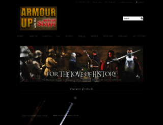 medievalshoppe.com.au screenshot