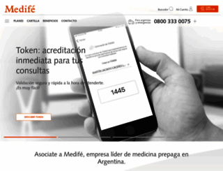 medife.com.ar screenshot