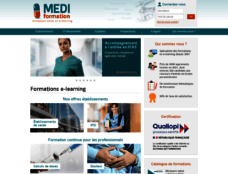 mediformation.com screenshot