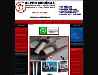 medikal-kagit.com screenshot
