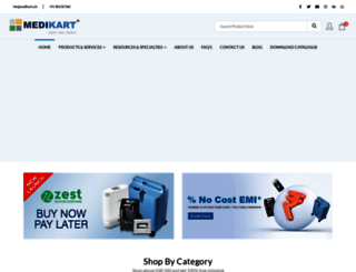 medikart.co.in screenshot