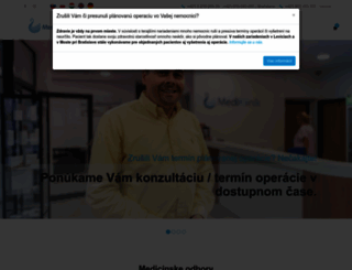 mediklinik.sk screenshot