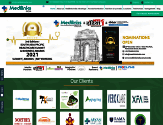 medilinksindia.com screenshot