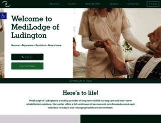 medilodgeofludington.com screenshot