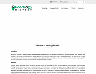 medilogybiotech.com screenshot