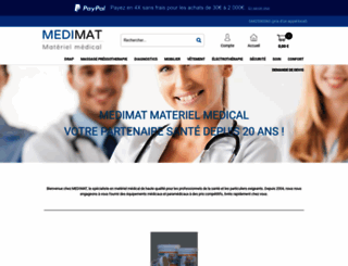 medimat-materiel-medical.fr screenshot