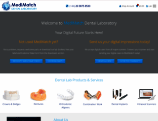 medimatch.co.uk screenshot