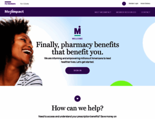 medimpact.com screenshot