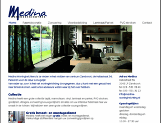 medina-woninginrichting.nl screenshot