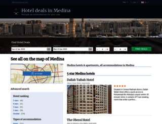 medinahotel.net screenshot