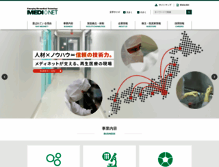 medinet-inc.co.jp screenshot