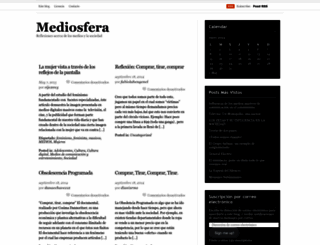 mediosfera.wordpress.com screenshot
