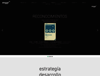 mediosyproyectos.com screenshot