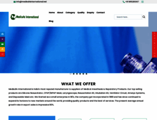 medisafeinternational.net screenshot