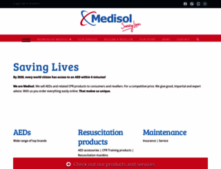 medisol.nl screenshot