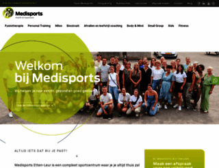 medisports.nl screenshot