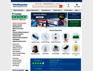 medisupplies.co.uk screenshot