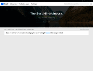meditationapps.knoji.com screenshot