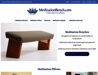 meditationbench.com screenshot