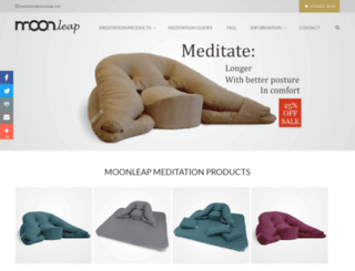 meditationcushions.moonleap.com screenshot
