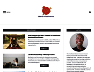 meditationdream.com screenshot