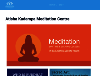 meditationindarlington.org screenshot