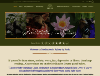 meditationinsydney.com screenshot