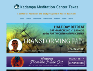 meditationintexas.org screenshot