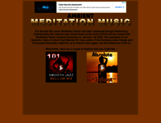 meditationmusic.co.uk screenshot